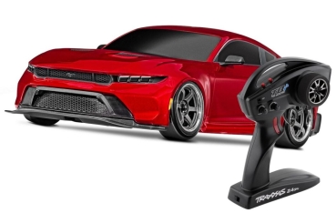 TRX105237-4-RED TRAXXAS 4-TEC Ford Mustang rot 1/10 Drift RTR Brushed